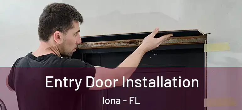  Entry Door Installation Iona - FL