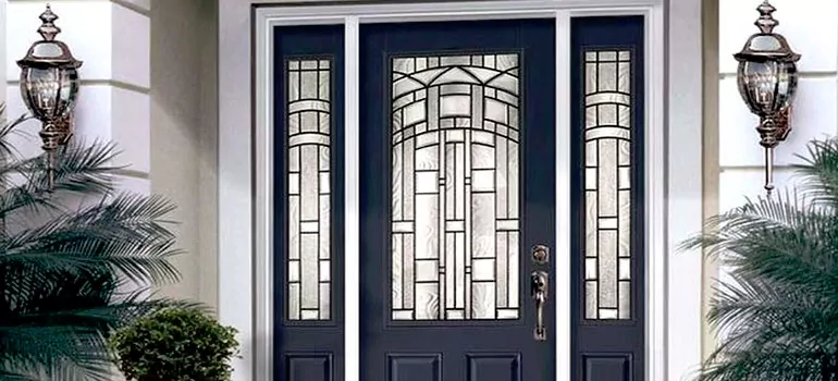 Stained Glass Door Panels in Iona, FL