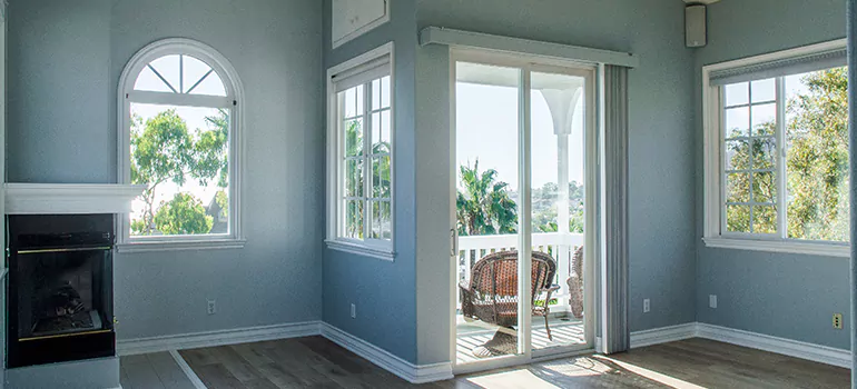 Tempered Glass Sliding Door inIona, FL