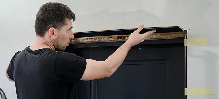 Wood Door Hole Repair in Iona, FL