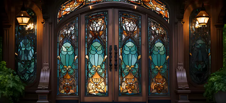 Wrought Iron Storm Door in Iona, FL