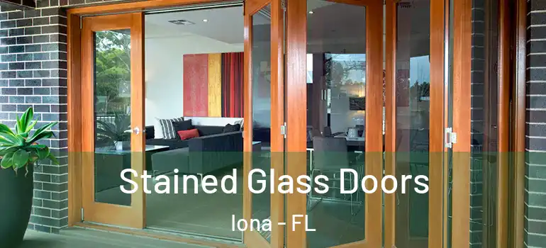  Stained Glass Doors Iona - FL
